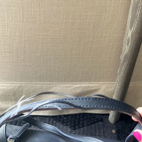 Tory Burch Emerson tote in navy - Picture 6 of 6